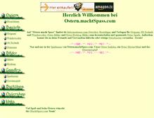 Tablet Screenshot of ostern.machtspass.com