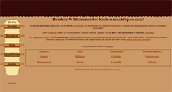 Desktop Screenshot of kochen.machtspass.com