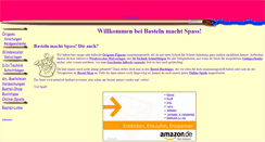 Desktop Screenshot of basteln.machtspass.com