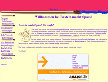 Tablet Screenshot of basteln.machtspass.com